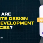 What Are Web Design And Development Services? A promotional banner with a dark background and a geometric grid pattern. The banner is for "ZAB-Tech IT SOLUTIONS" and features a smartphone on the right side. The screen of the phone displays three colored tabs: a red one with the word "JAVA," an orange one with an icon for code, and a green one with "C++." The phone is connected to something, indicated by the word "CONNECTED" at the bottom of the screen. On the left, large white and yellow text asks the question "WHAT ARE WEBSITE DESIGN AND DEVELOPMENT SERVICES?". Below this is the website address: "www.zabtechdigital.ae". The design is clean, modern, and focuses on technology and coding.